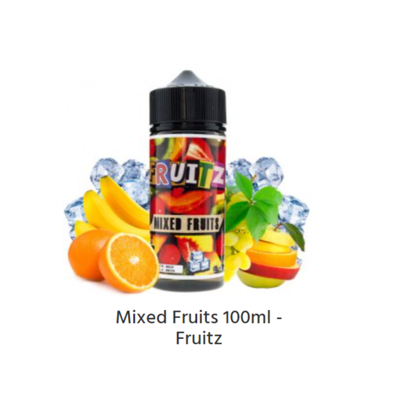 Mixed fruit, Fruitz 100 ml
