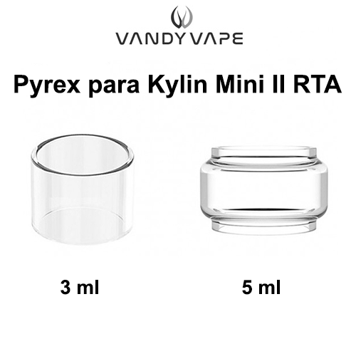 kYLIN II rta pyrex glass 3 ml