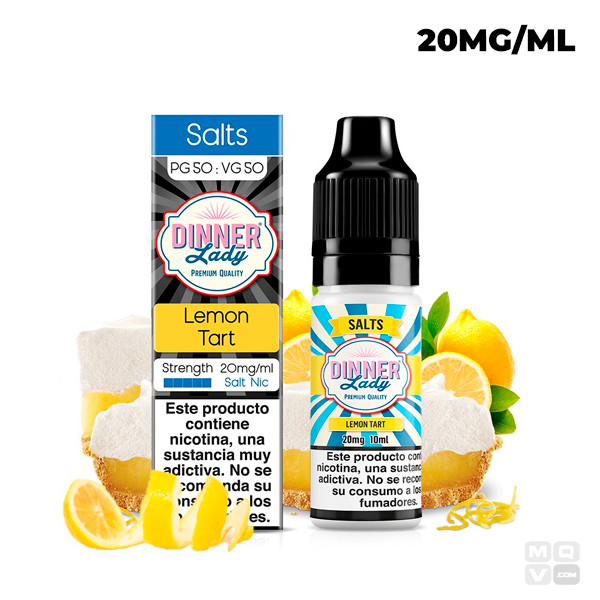 lemon tart salt 10ml - Dinner lady