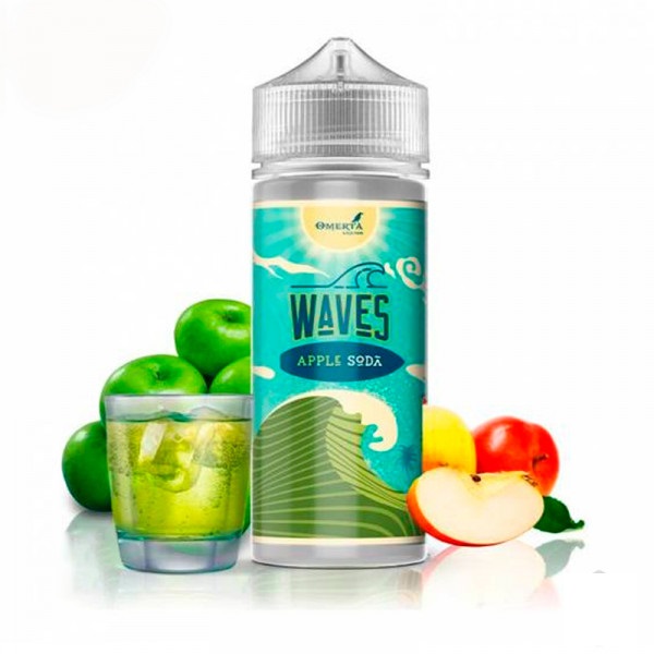 Apple soda, Waves by omerta 100 ml