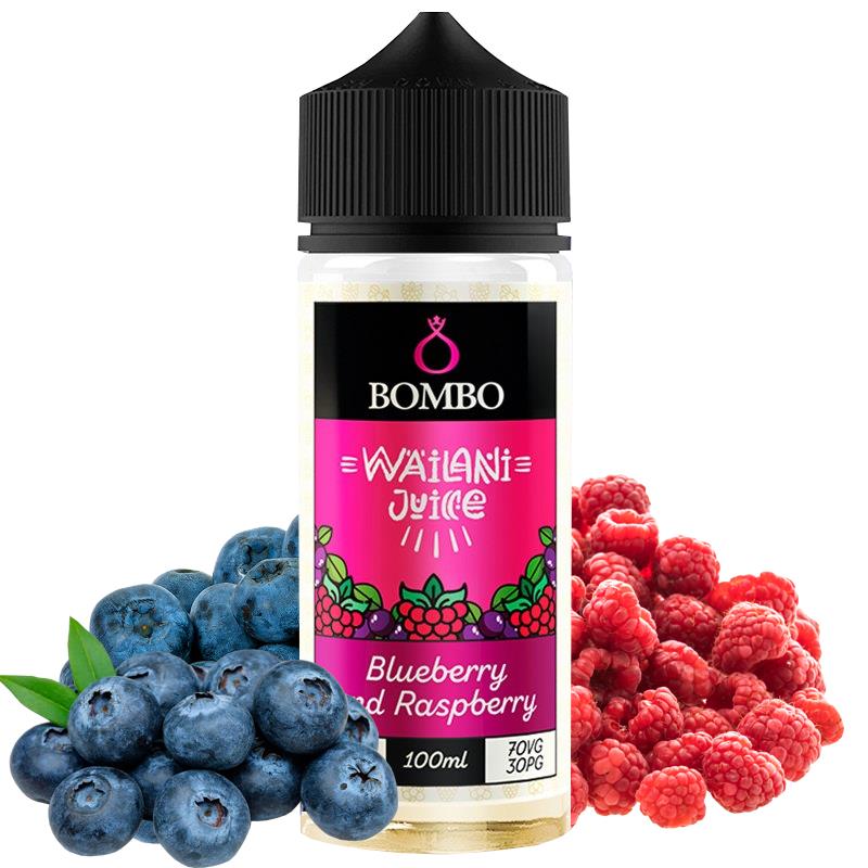 Blueberry  and rapsberry 100ml - Wailani Juice by Bombo