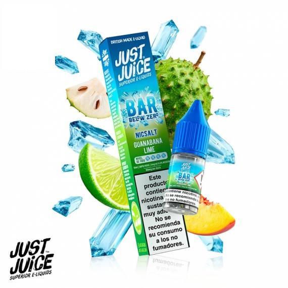 Just Juice Bar below zero salt guanaba lime