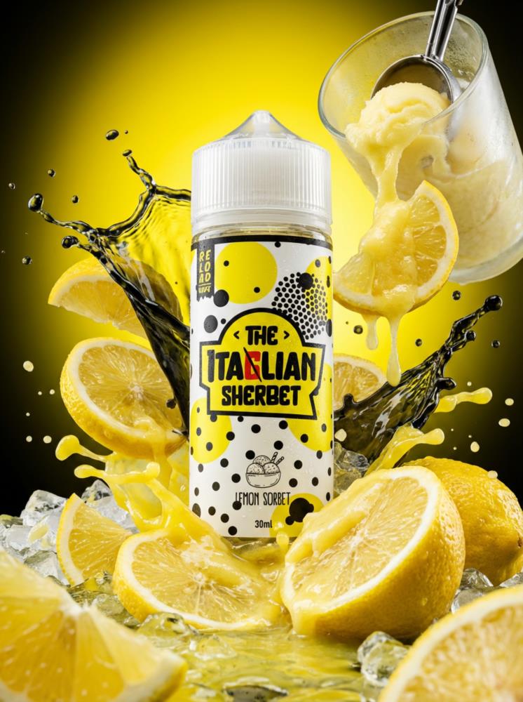 Reload the italian sherbet - lemon sorbet