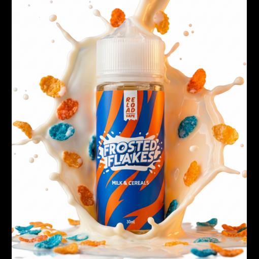 Reload frosted flakes milk cereals