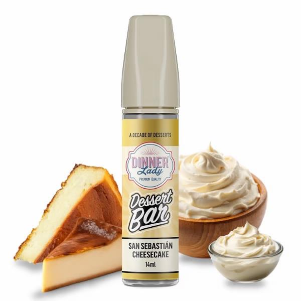 Dinner Lady Dessert  San Sebastian Cheesecake Longfill 14ml
