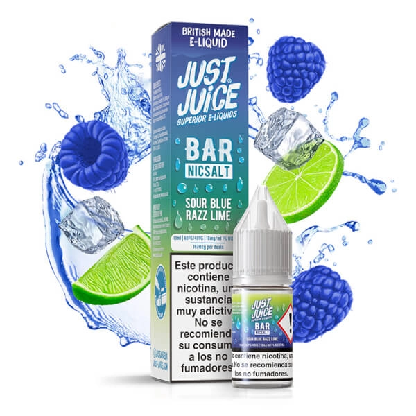 Just Juice Bar Salts blue sour razz lime 10ml