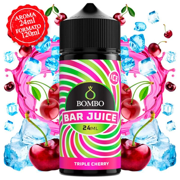 Triple cherry ice longfill  - Bar Juice by Bombo 
