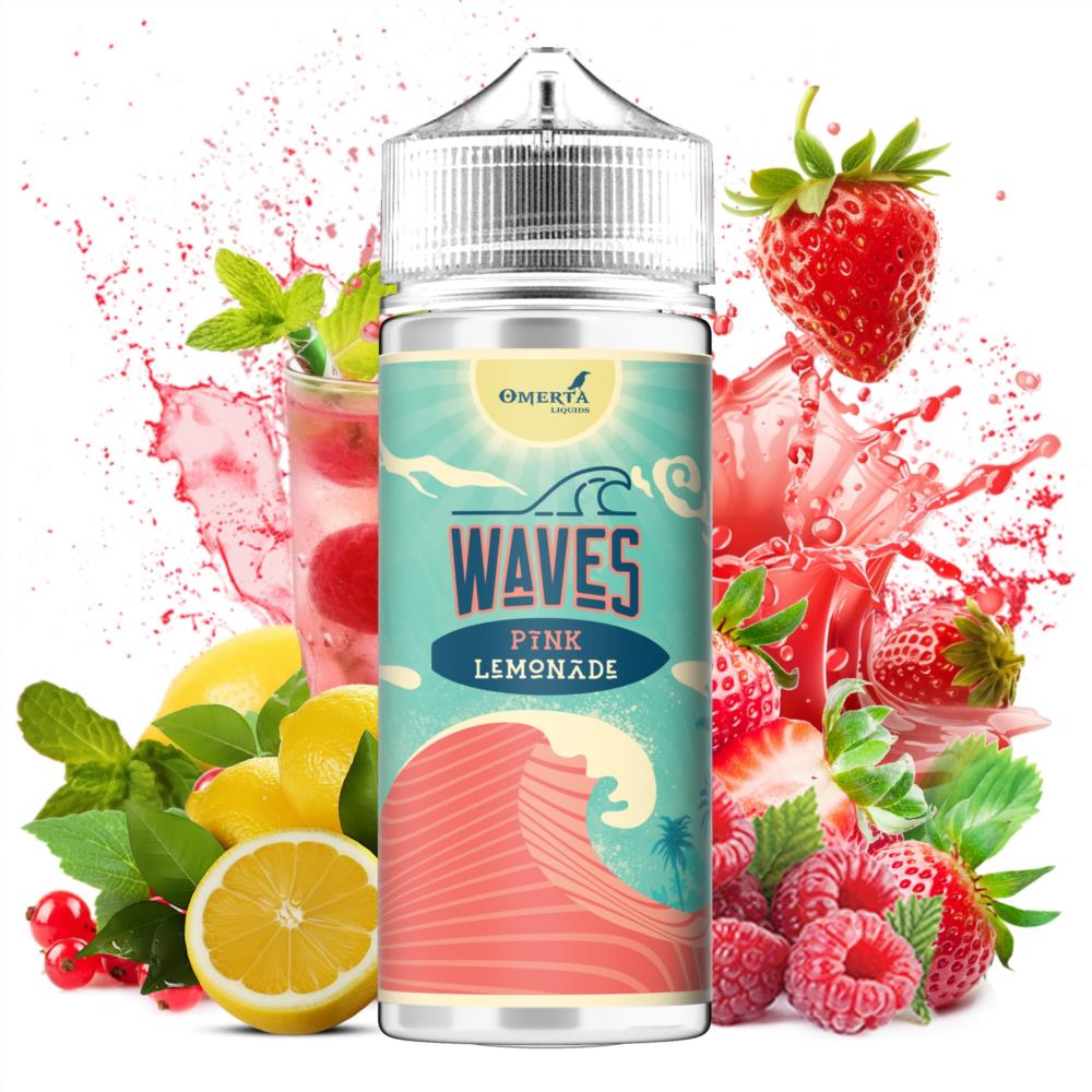 Pink lemonade longfill waves omerta 30 ml