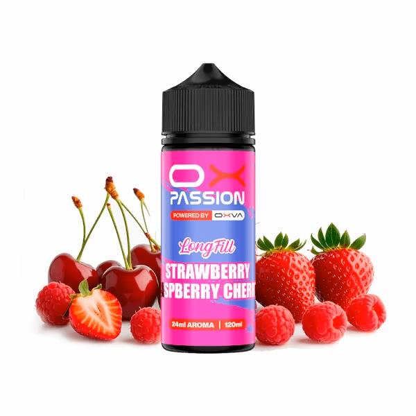 oxva passion Strawberry raspberry cherry longfill